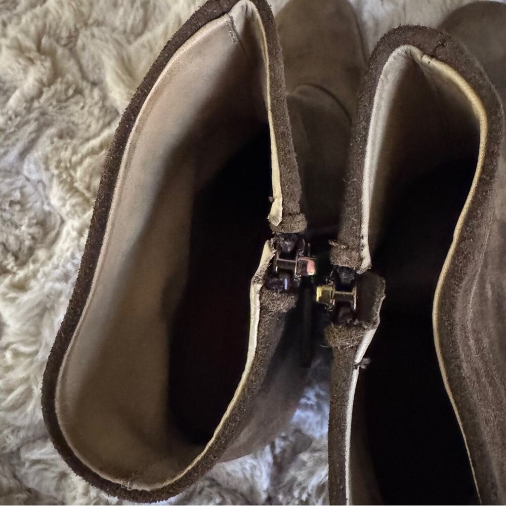 NEW Lemargo Brown Suede Boots Size 37 - Picture 6 of 8
